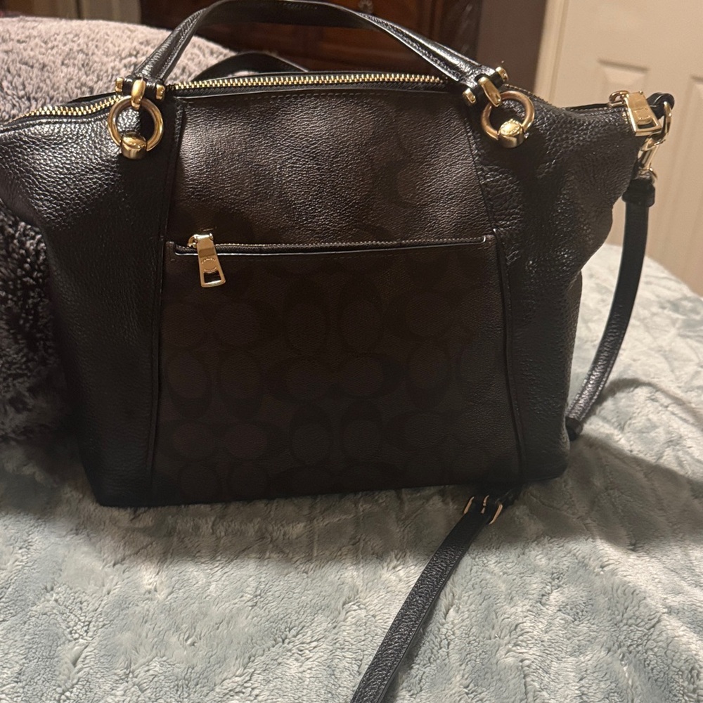 Coach Dark Brown Crossbody Bag - Picture 2 of 10